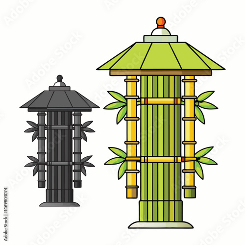 Bamboo Grove Lamps – Handcrafted Eco-Friendly Bamboo Lighting for Natural Home Ambience, bamboo lamps, bamboo table lamp, eco friendly lamps, bamboo pendant lights, sustainable lighting. 