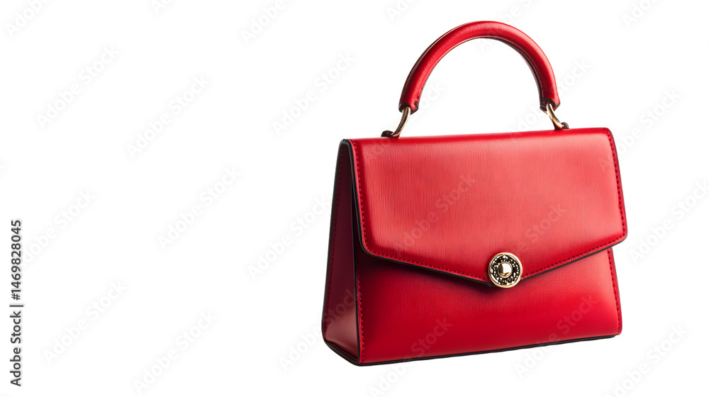 Stylish Red Purse Isolated on Transparent Background for Fashion Enthusiasts Stylish Red Purse Isolated on Transparent Background for Fashion Enthusiasts
