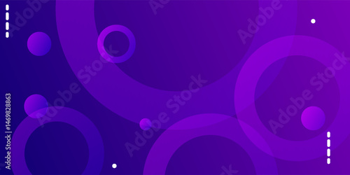 Minimal geometric blue background gradient. Dynamic shapes composition. Vector illustration eps 10