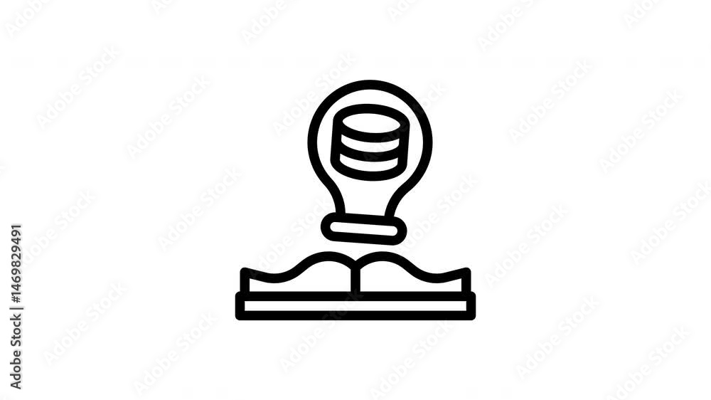 knowledge base animated icon knowledge base animated icon
