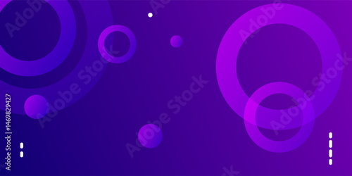 Minimal geometric blue background gradient. Dynamic shapes composition. Vector illustration eps 10