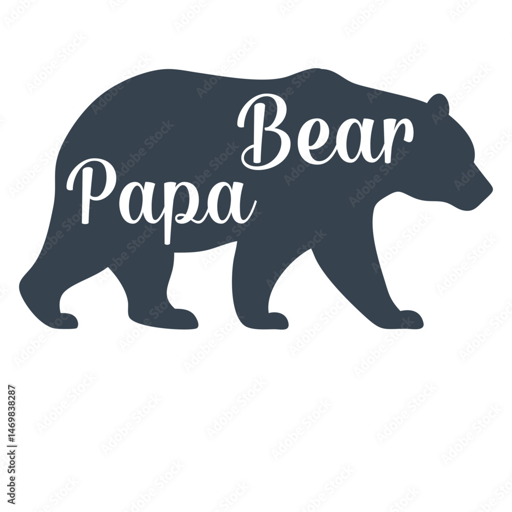 Obraz premium Happy Fathers Day Shirt Design with Artistic Typography and Dad Illustration