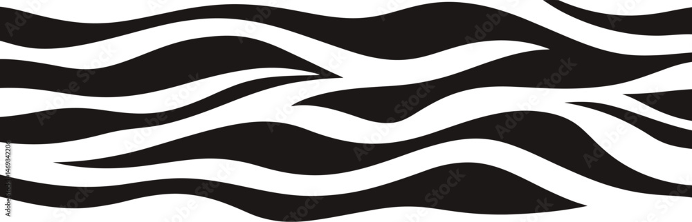 Seamless abstract bird pattern with zebra stripes evokes wild nature Seamless abstract bird pattern with zebra stripes evokes wild nature