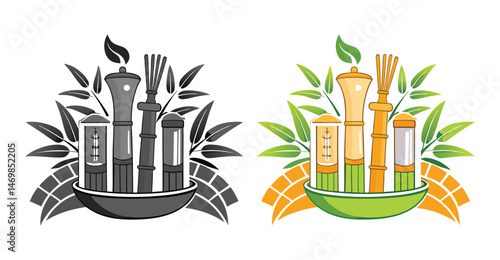 Bamboo Natural Serveware – Eco-Friendly & Stylish Serving Dishes for Sustainable Living, bamboo serveware, bamboo serving set, natural bamboo dishes, eco friendly serveware, bamboo salad bowl. 