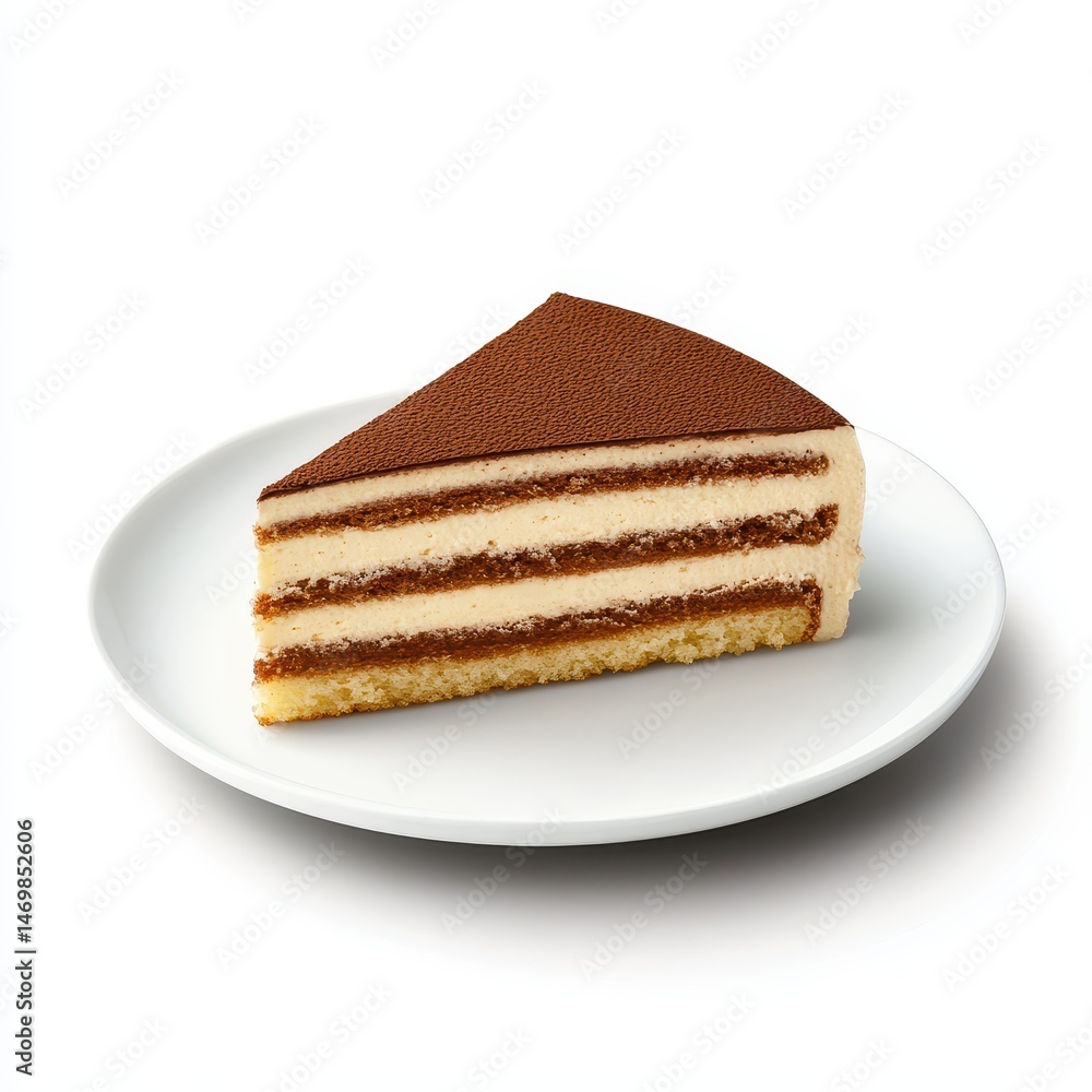 Tiramisu Cake Slice Tiramisu Cake Slice