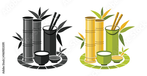 Bamboo Natural Serveware – Eco-Friendly & Stylish Serving Dishes for Sustainable Living, bamboo serveware, bamboo serving set, natural bamboo dishes, eco friendly serveware, bamboo salad bowl. 