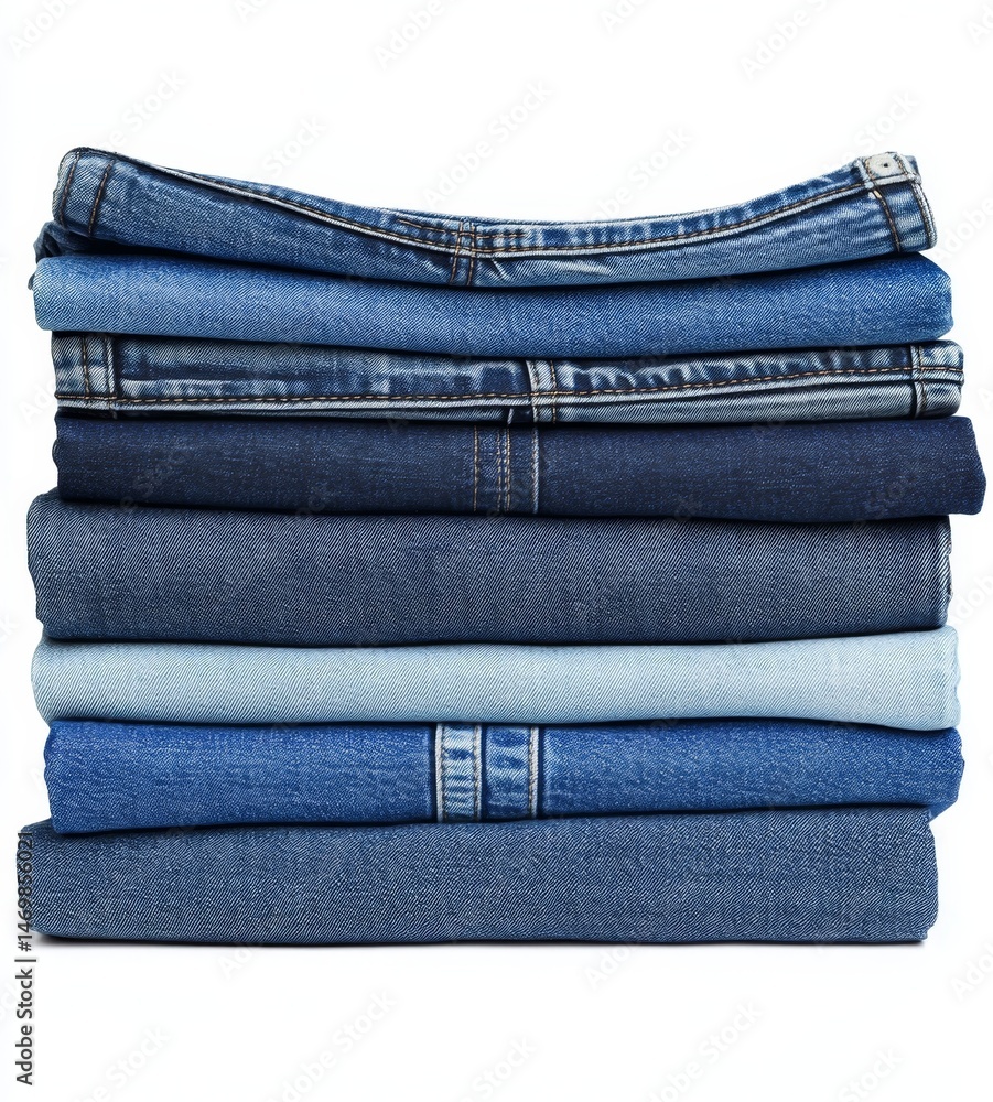 Stacked denim jeans Stacked denim jeans