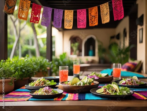 City Celebrates Cinco De Mayo with Vibrant Festival Decorations