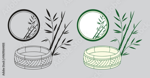 Bamboo Natural Serveware – Eco-Friendly & Stylish Serving Dishes for Sustainable Living, bamboo serveware, bamboo serving set, natural bamboo dishes, eco friendly serveware, bamboo salad bowl. 