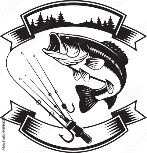 Fisherman Casting Line Silhouette

Fish Caught Mid-Jump Vector Scene

Fishing Boat Adventure Silhouette

Spearfishing in Action Silhouette

Calm Lake Fish Hunt Vector Design