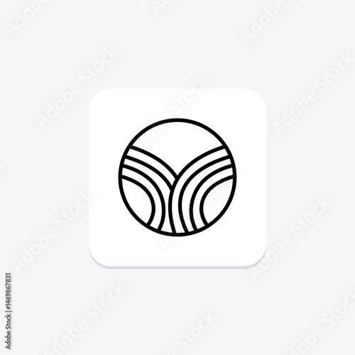 Furrow Patterns, vector, pixel perfect, illustrator file