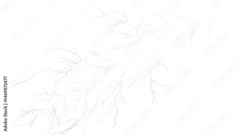Fototapeta premium white snow isolated on transparent background