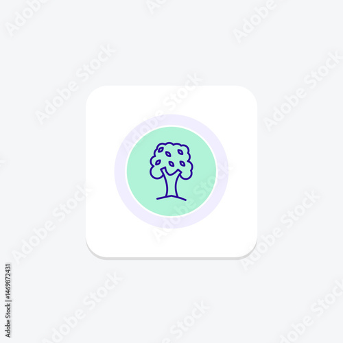Fruitful Plantation, vector, pixel perfect, illustrator file