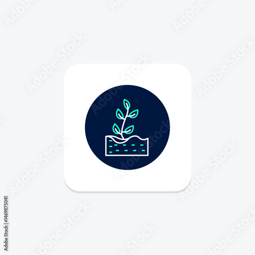 Fertile Land Lines, vector, pixel perfect, illustrator file