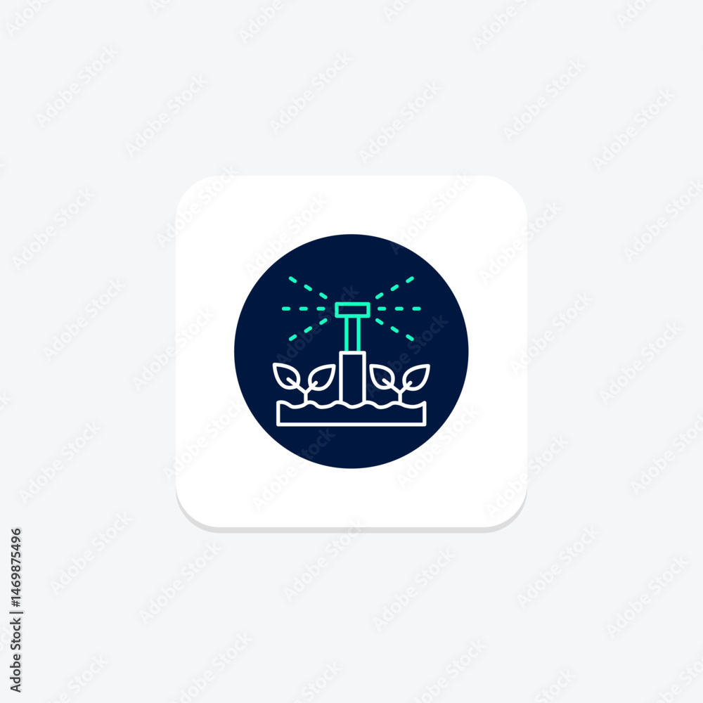Irrigation Flow, vector, pixel perfect, illustrator file Irrigation Flow, vector, pixel perfect, illustrator file