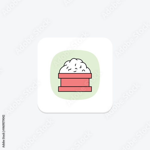 Vermicompost Scene, vector, pixel perfect, illustrator file