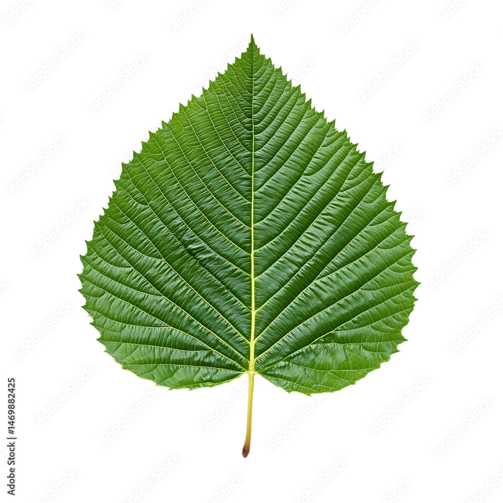 Fototapeta premium Chestnut tree leaf png