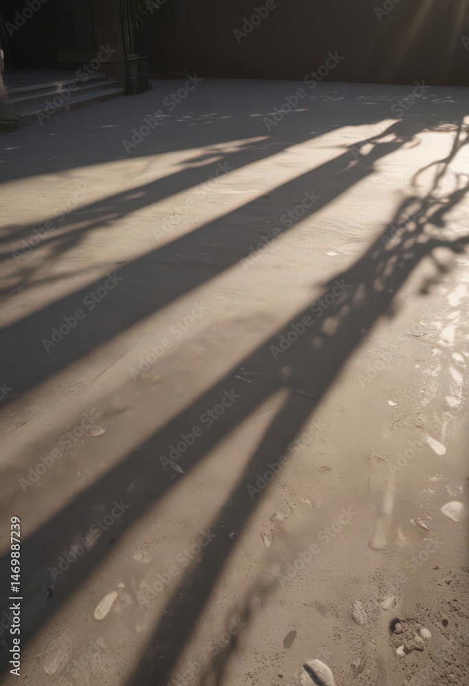 Fototapeta premium Dappled light and shadow effects for digital images, photo design, nature texture