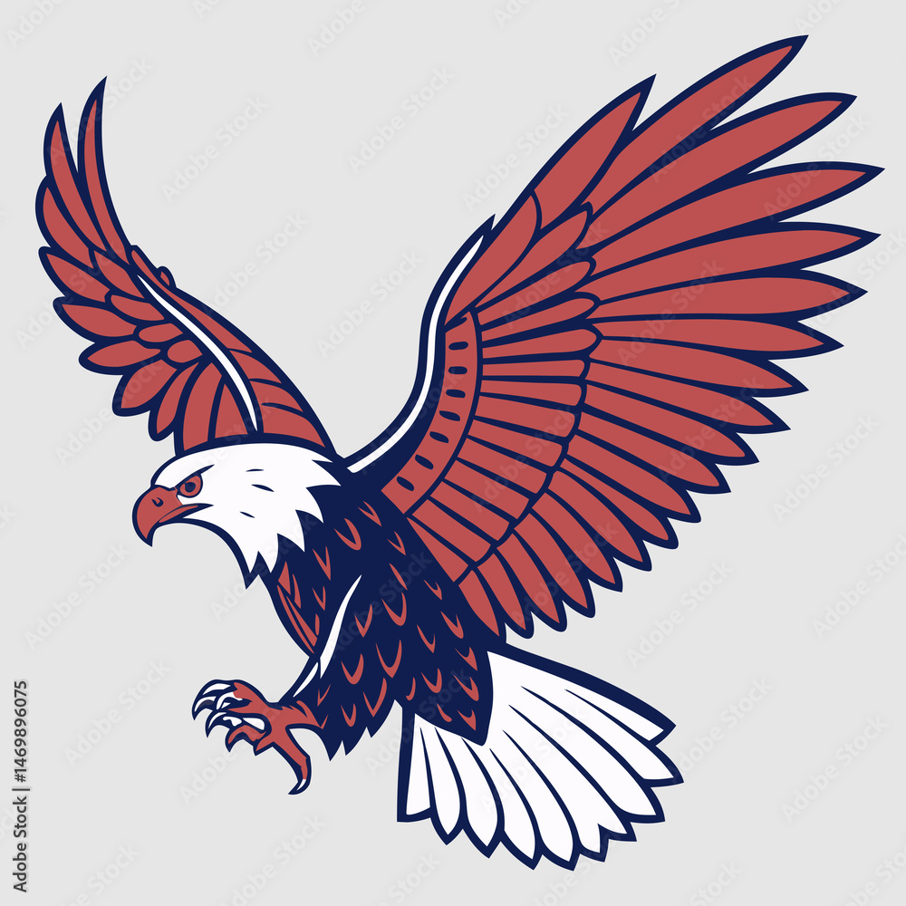 Obraz premium Eagle vector