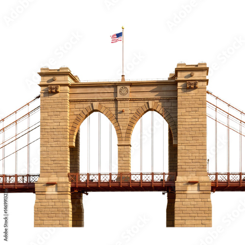 golden gate bridge in San Francisco  with transparent background PNG and JPEG image