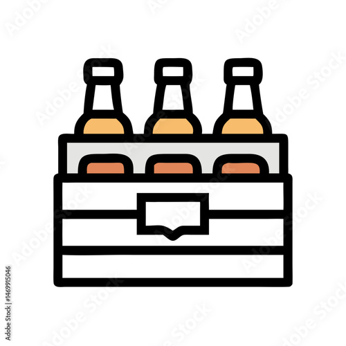 Beer Pack Beverage Drink Icon Design