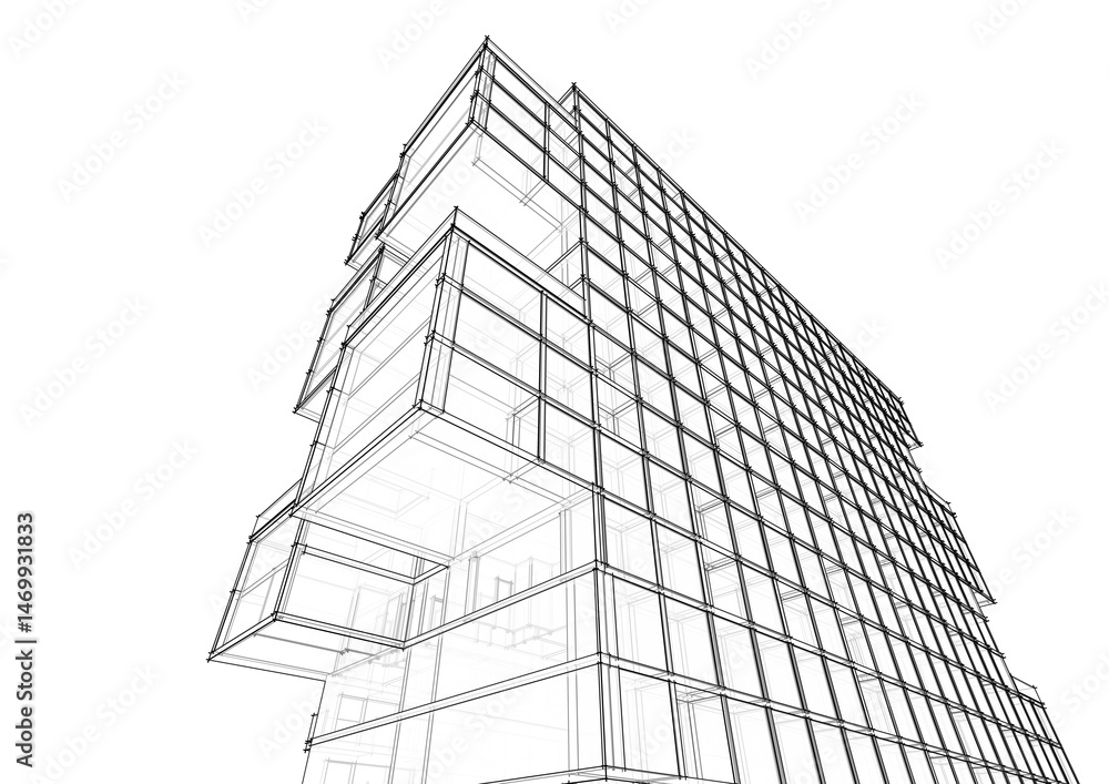 modern office building modern office building