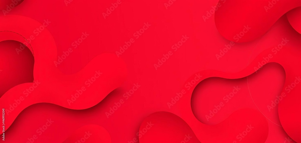 Vibrant red wallpaper with subtle, dynamic abstract shapes, shade, passion Vibrant red wallpaper with subtle, dynamic abstract shapes, shade, passion