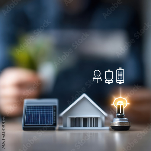 Innovative home energy solutions for sustainable living urban environment technology showcase modern viewpoint