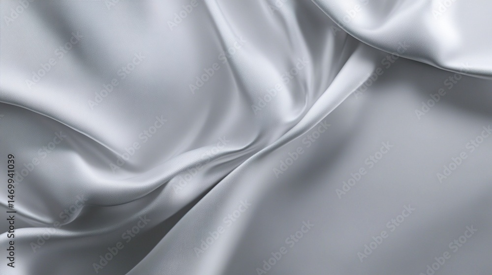 Obraz premium Smooth gray background featuring subtle window frame shadows and soft light streaks. Flat-lay perspective, ideal for contemporary product displays. 