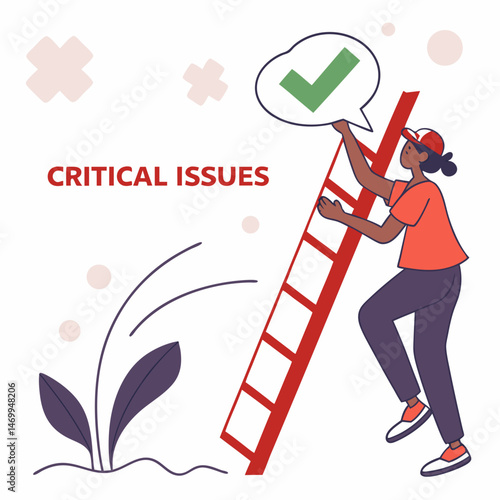 Addressing critical issues with correct solutions and avoiding wrong choices