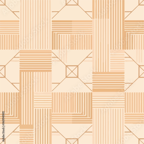 seamless pattern with wind turbines