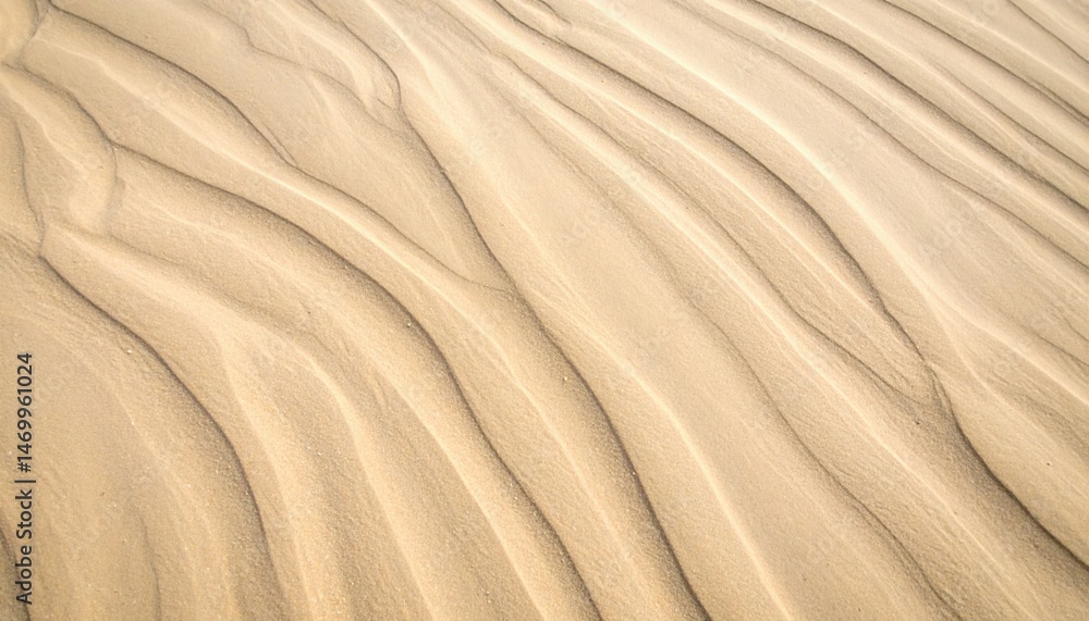 Obraz premium Flowing sand patterns desert landscape aerial photography natural environment top-down view texture and form