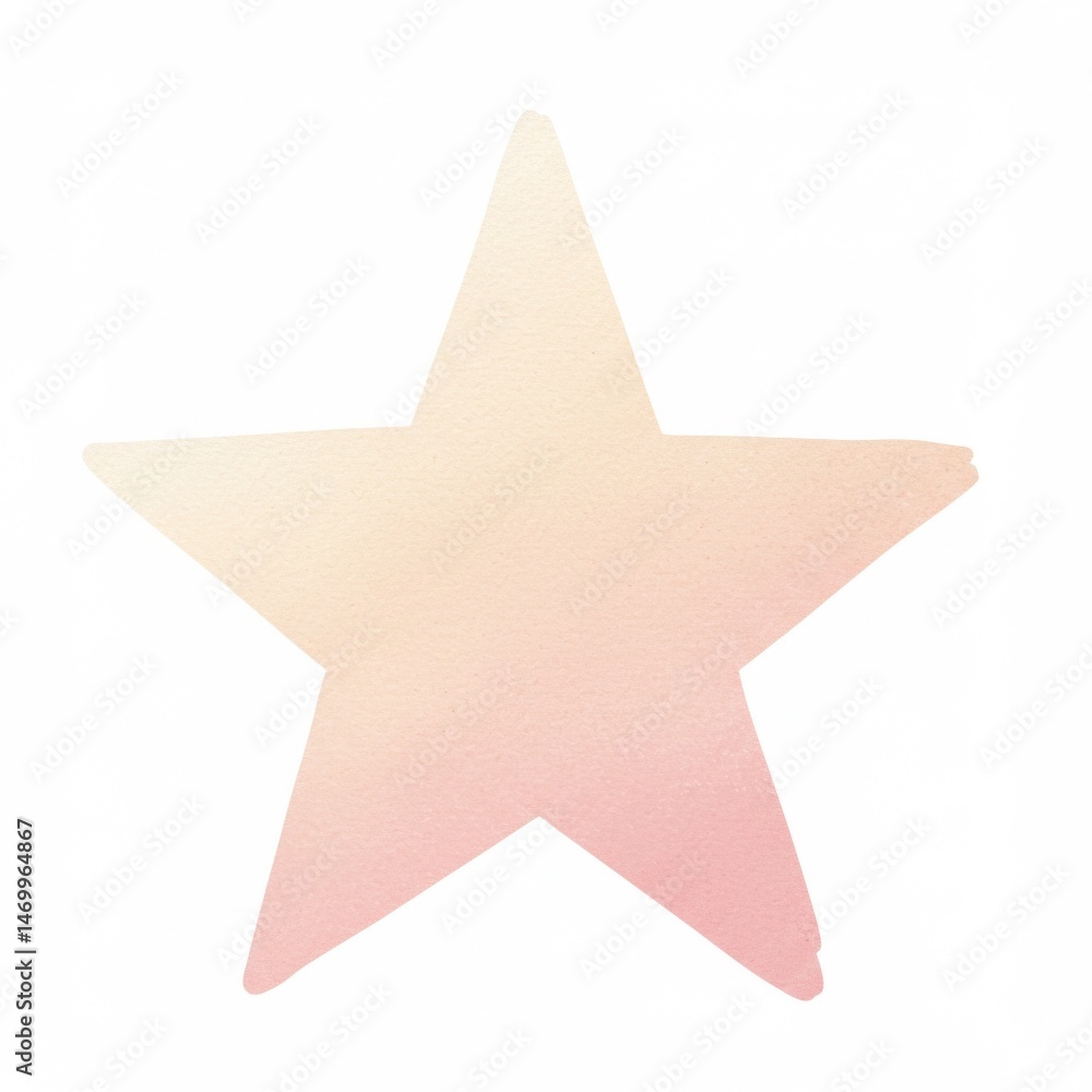Obraz premium Pink Peach Ombre Star Gradient Texture Background