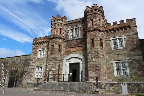 Entrée de la prison Cork City Gaol en Irlande