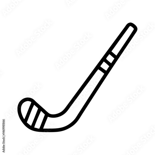 Photography Ice Hockey Stick Sports Equipment Icon Design