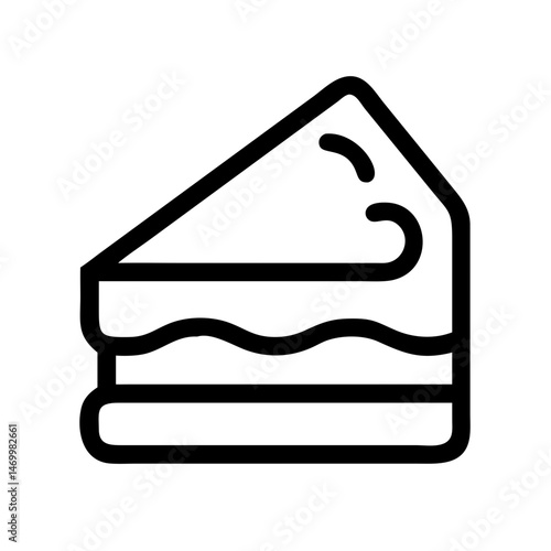 Grilled Cheese Sandwich Food Icon Design