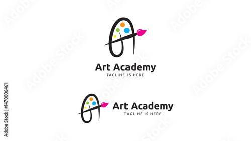 Art Academy Logo Template
