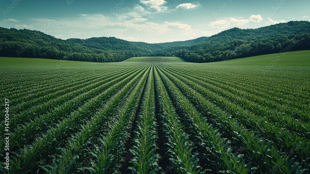 Cornfield Landscape Cornfield Landscape