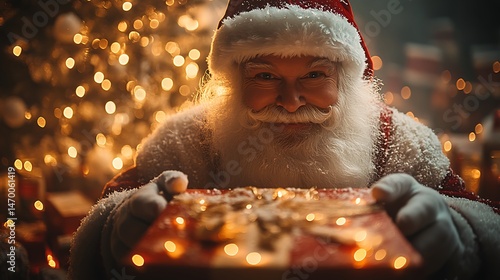 Warm christmas cheer with santa wallpapers