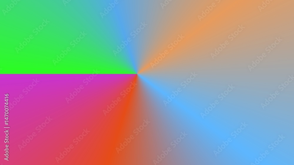 Vibrant color gradients converge at a central point, creating a dynamic, radial design Vibrant color gradients converge at a central point, creating a dynamic, radial design