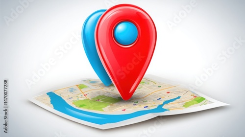 Red pin on a map indicating stop cluster hunting concept for price targeting and stop area in trading strategy Free Download Red pin on a map indicating stop cluster hunting concept for price targeting and stop area in trading strategy - GFXLoad