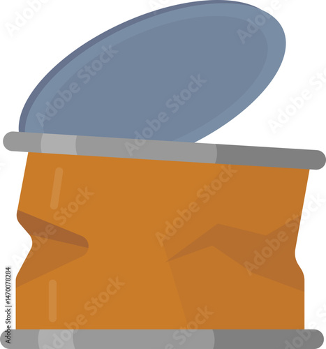 Garbage Trash Graphic Illustration