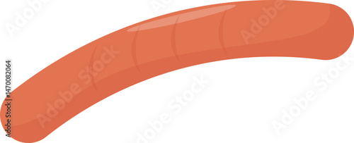 Processed Meat Cuts Graphic Illustration
