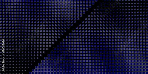 Abstract Pattern. Modern halftone background on blue
