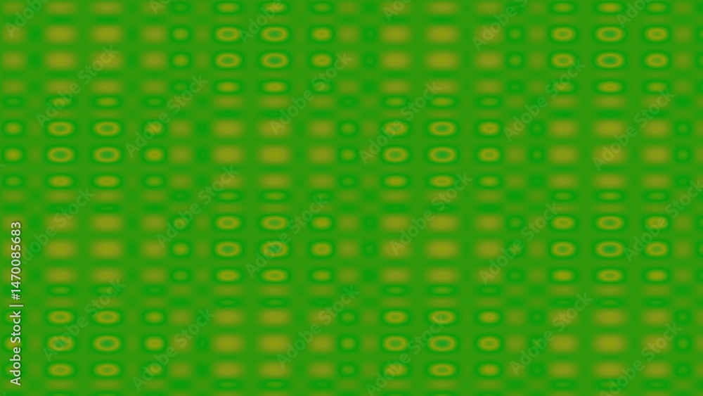 Abstract green pattern with blurred circles and squares Abstract green pattern with blurred circles and squares
