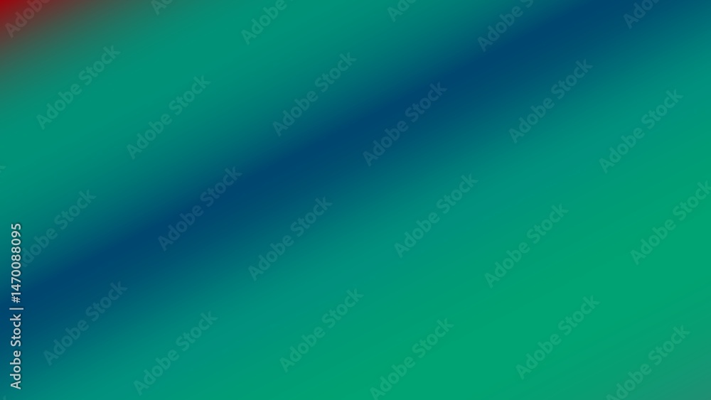 Obraz premium Abstract gradient background with teal, blue, and red hues diagonally blended