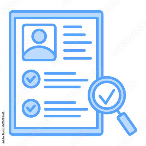 requirement icon blue