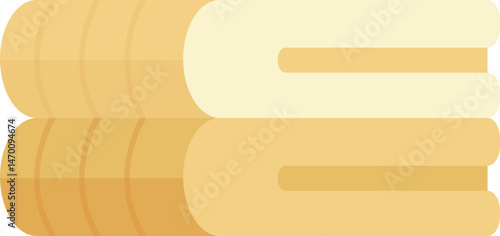 Spa and Sauna Items Graphic Illustration