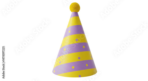 Isolated Party Hat
