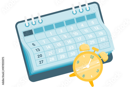 Clock and academic calendar